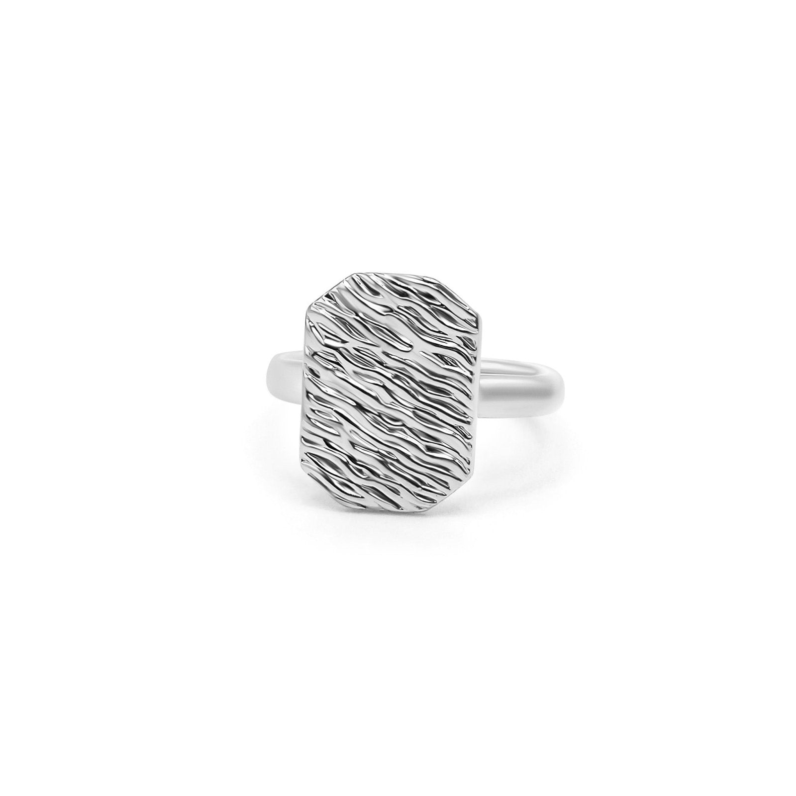 Sterling Silver Statement  Ring - Honoura