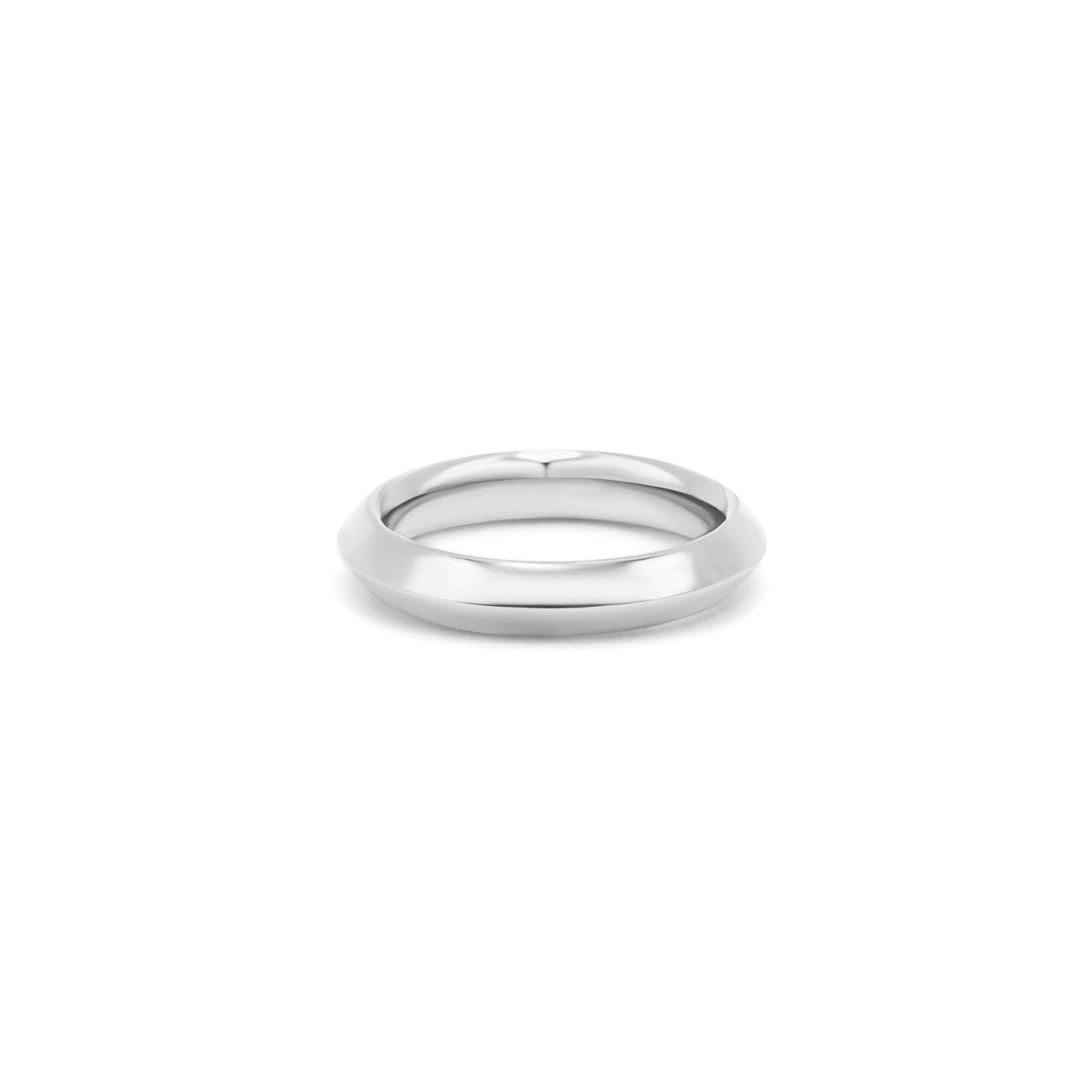 Sterling Silver Chunky Ring - Honoura