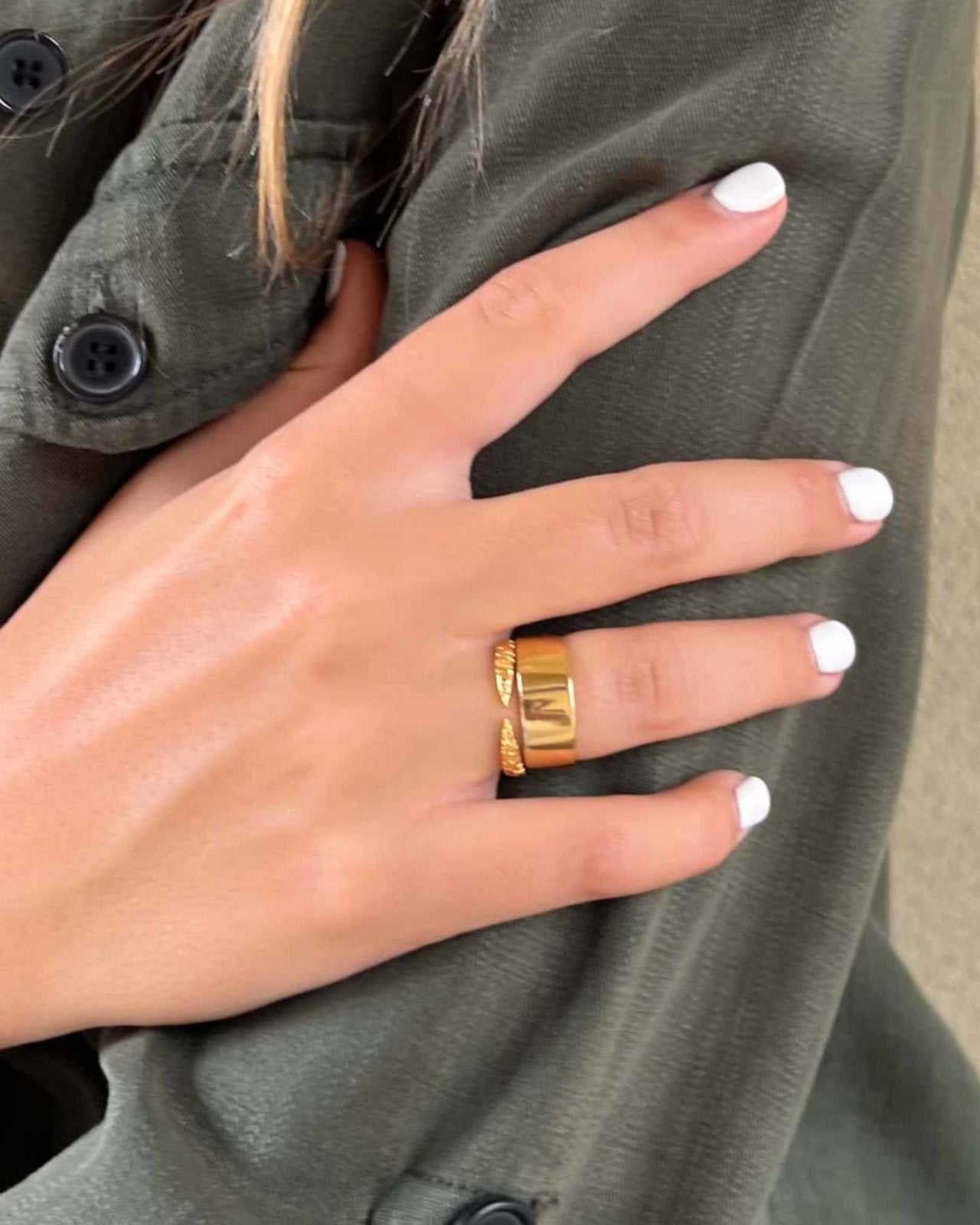 PLAIN RINGS - 18k Gold & Recycled Silver gemstone jewellery
