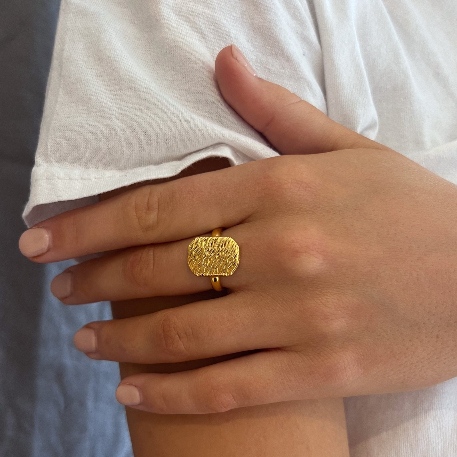 Bea Gold Vermeil Ring - Honoura