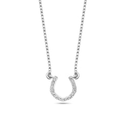 PRE-ORDER The Horseshoe Silver Necklace - Honoura