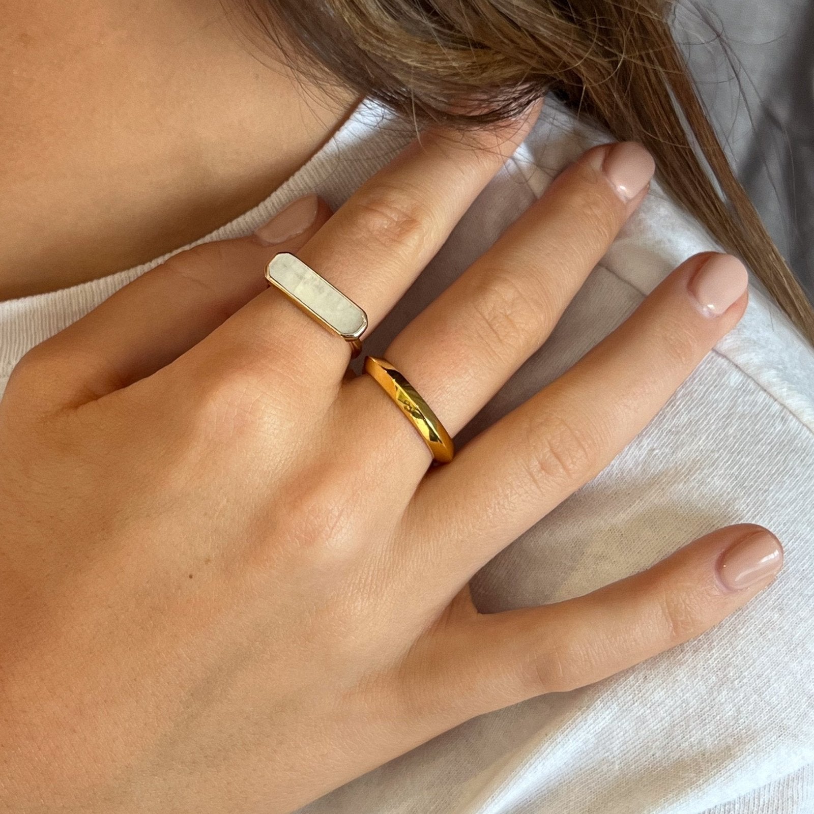 Rosi Gold Vermeil Ring - Honoura