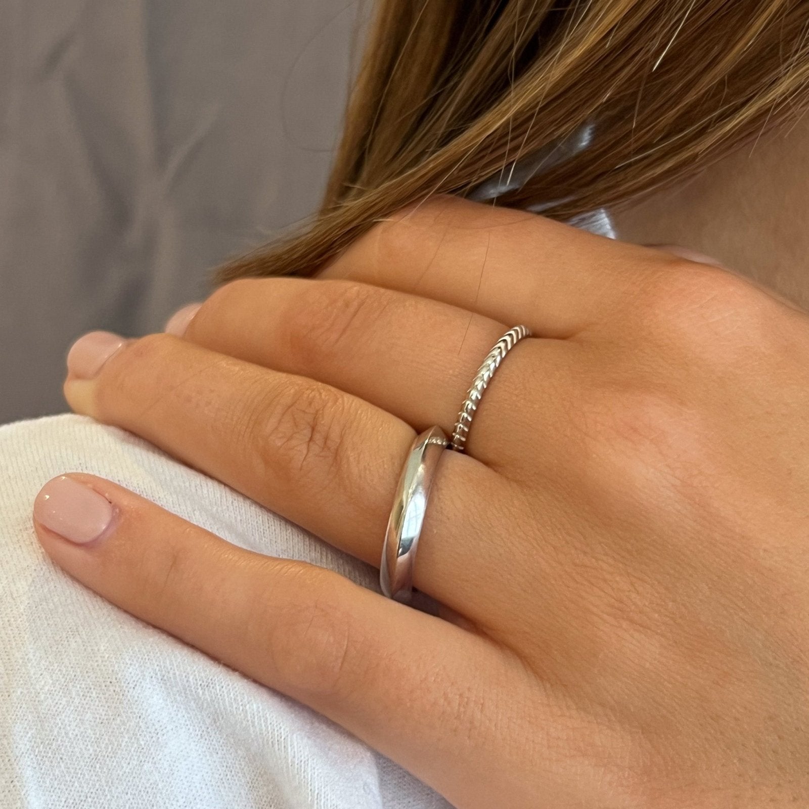 Rosi Silver Ring - Honoura