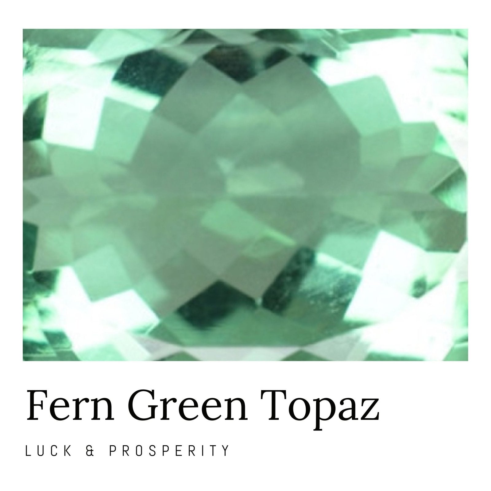 Avra Fern Green Topaz Silver Ring - Honoura