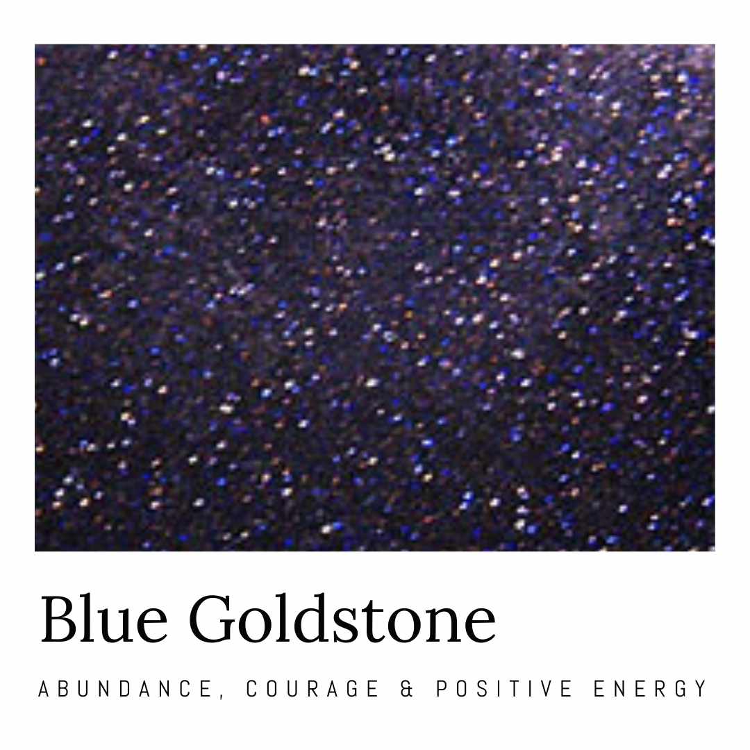 Eva Blue Goldstone Gold Vermeil Charm - Honoura
