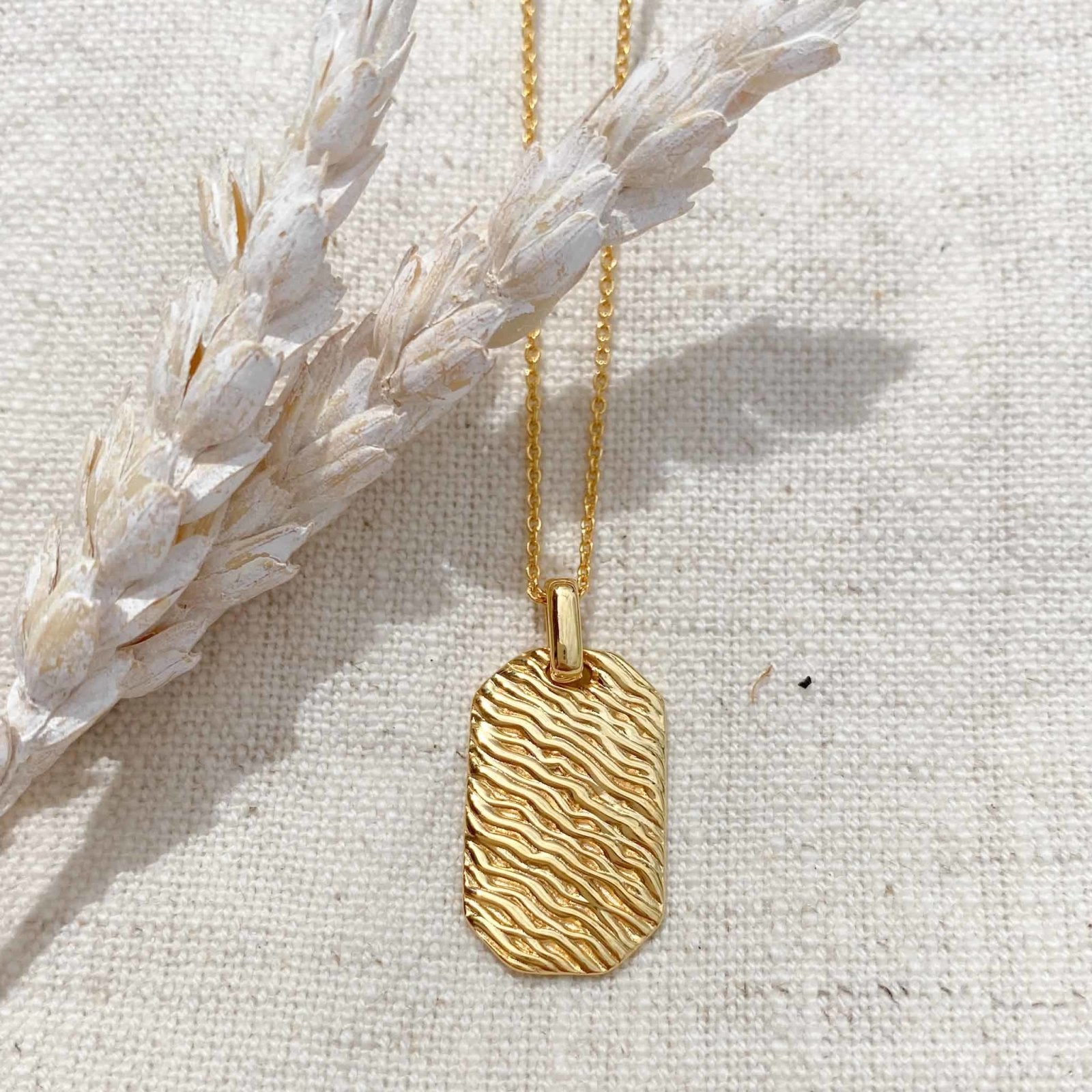 IRLE GOLD NECKLACE - Honoura