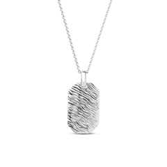 Irle Silver Necklace - Honoura