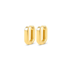 Orla Mini Gold Vermeil Hoops - Honoura